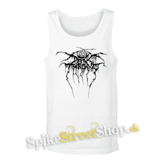 DARKTHRONE - Logo - biele pánske tielko