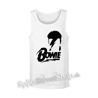 DAVID BOWIE - Portrait Symbol - biele pánske tielko
