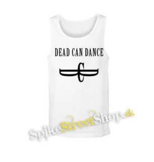 DEAD CAN DANCE - Logo Crest - biele pánske tielko