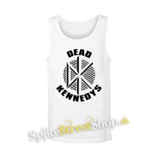 DEAD KENNEDYS - White Logo - biele pánske tielko