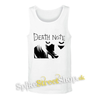 DEATH NOTE - Logo And Portrait - biele pánske tielko