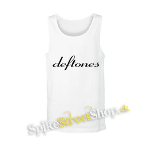 DEFTONES - Logo - biele pánske tielko