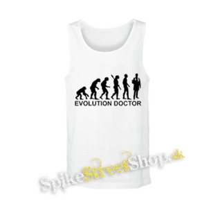 DOCTOR EVOLUTION - biele pánske tielko