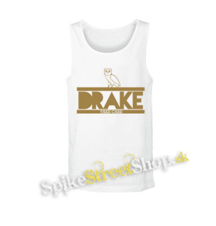 DRAKE - Take Care - biele pánske tielko