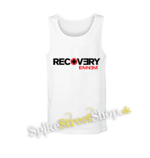 EMINEM - Recovery - biele pánske tielko