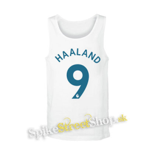 ERLING HAALAND - 9 BLUE - biele pánske tielko