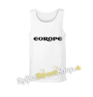 EUROPE - White Logo - biele pánske tielko