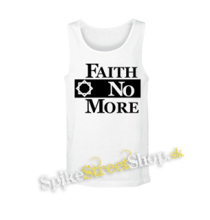 FAITH NO MORE - Logo - biele pánske tielko