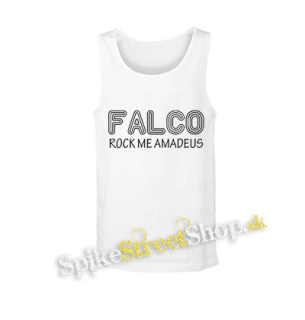 FALCO - Rock Me Amadeus - biele pánske tielko