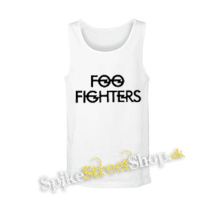 FOO FIGHTERS - Logo - biele pánske tielko
