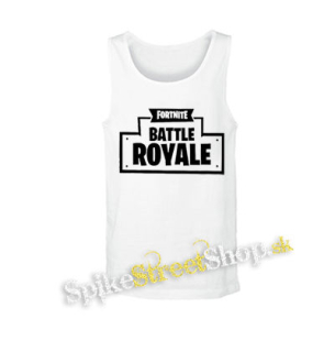 FORTNITE BATTLE ROYALE - biele pánske tielko