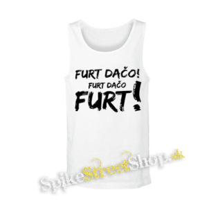 FURT DAČO - biele pánske tielko