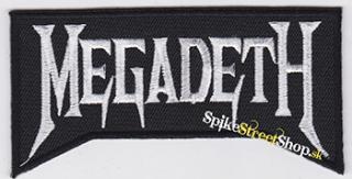 MEGADETH - Logo - nažehlovacia nášivka