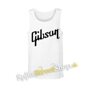 GIBSON - biele pánske tielko