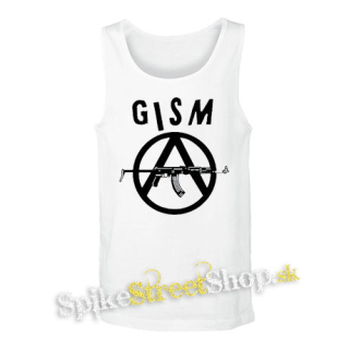 GISM - Logo Anarchy - biele pánske tielko
