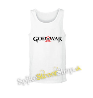 GOD OF WAR - Logo - biele pánske tielko