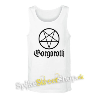 GORGOROTH - Logo Pentagram - biele pánske tielko