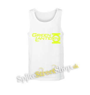 GREEN LANTERN - Logo - biele pánske tielko