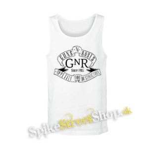 GUNS N ROSES - Appetite Slogan - biele pánske tielko