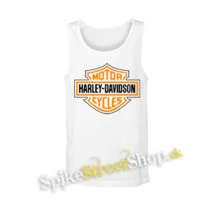 HARLEY-DAVIDSON MOTORCYCLES - biele pánske tielko