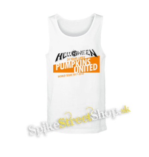 HELLOWEEN - Pumpkins United World Tour 2017-2018 - biele pánske tielko