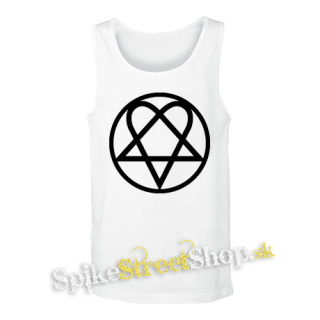 HIM - Heartagram - biele pánske tielko