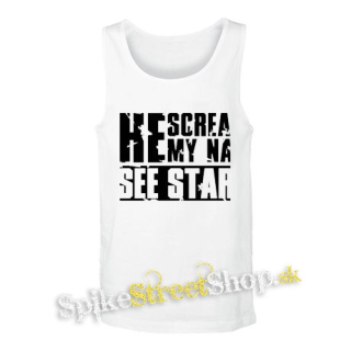 I SEE STARS - She Screams My Name Motive 2 - biele pánske tielko