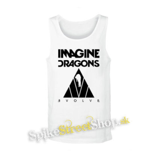 IMAGINE DRAGONS - Evolve Triangle - biele pánske tielko