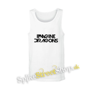 IMAGINE DRAGONS - Logo - biele pánske tielko
