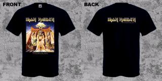 IRON MAIDEN - Powerslave - čierne pánske tričko