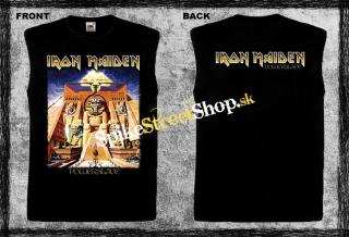 IRON MAIDEN - Powerslave - čierne pánske tričko bez rukávov