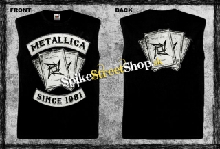 METALLICA - Since 1981 - čierne pánske tričko bez rukávov