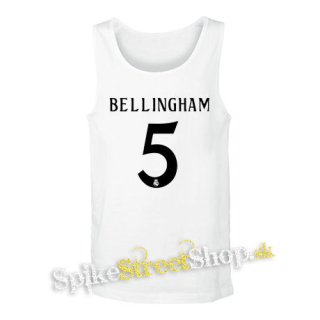 JUDE BELLINGHAM - 5 - biele pánske tielko