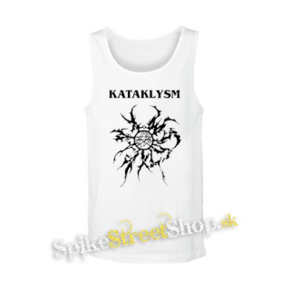 KATAKLYSM - Tribal Logo - biele pánske tielko