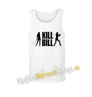 KILL BILL - Silhouette - biele pánske tielko