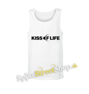 KISS OF LIFE - Logo Kpop Band - biele pánske tielko