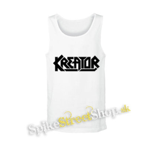 KREATOR - Logo - biele pánske tielko