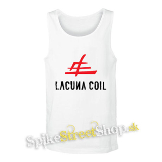 LACUNA COIL - Logo - biele pánske tielko
