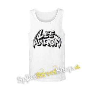LEE AARON - Logo - biele pánske tielko