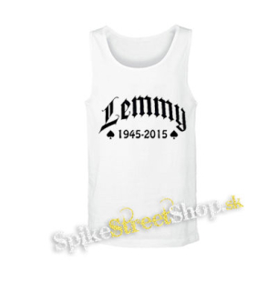 LEMMY 1945-2015 - biele pánske tielko