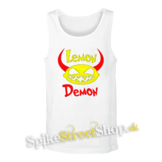 LEMON DEMON - Logo - biele pánske tielko