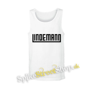 LINDEMANN - Logo - biele pánske tielko