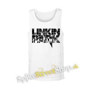 LINKIN PARK - Logo & Band - biele pánske tielko