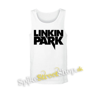 LINKIN PARK - Logo Simple - biele pánske tielko