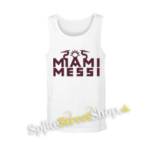 LIONEL MESSI - Miami Messi - biele pánske tielko