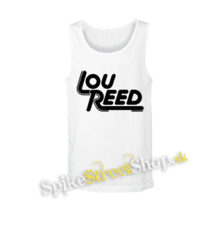 LOU REED - Logo - biele pánske tielko