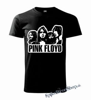 PINK FLOYD - Logo & Band - pánske tričko