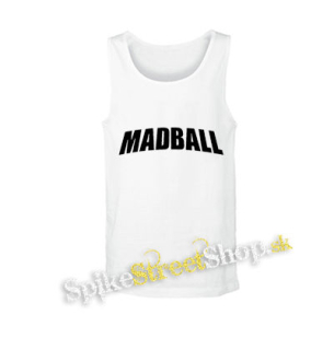 MADBALL - Logo - biele pánske tielko