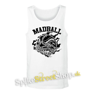 MADBALL - NYHC - biele pánske tielko