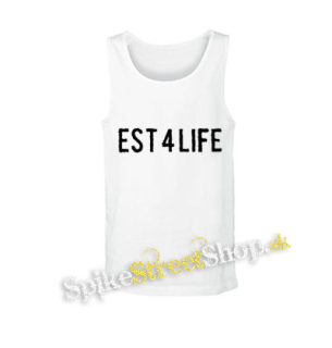 MACHINE GUN KELLY - Est 4 Life - biele pánske tielko